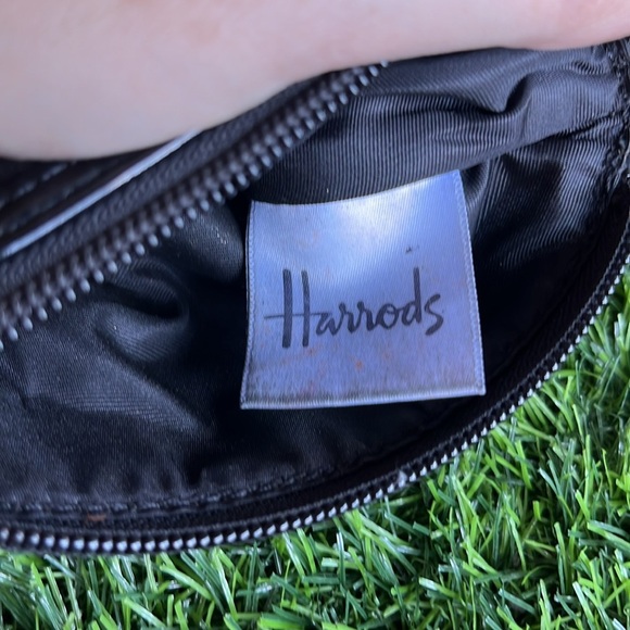 HARRODS Black Coin Purse - Picture 8 of 9
